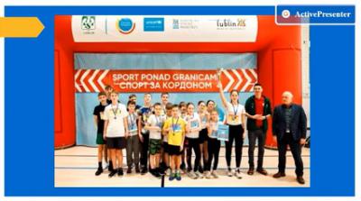 SPORT PONAD GRANICAMI Zawody integrujące dla uczniów ukraińskich i polskich.